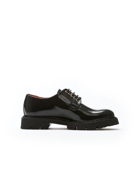 Derbies en cuir Arnaud noir