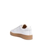 Baskets classiques en cuir Baptiste blanches