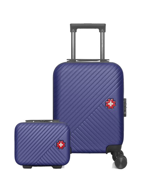 2er-Set - XXS-Kabinenkoffer und Vanity SPIEZ Marines