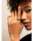 Großer Ring aus Zirkonoxid von Diana Green