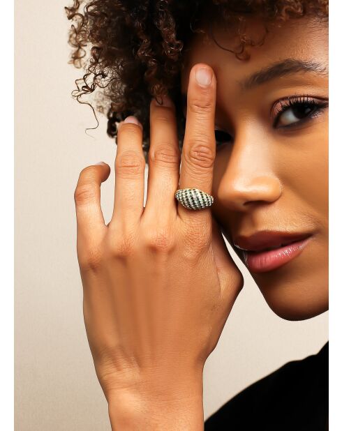 Großer Ring aus Zirkonoxid von Diana Green