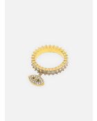 Gele fijne ring van zirkoniumoxide Osiris