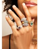 Mary Large Ring - Grünes Zirkoniumoxid