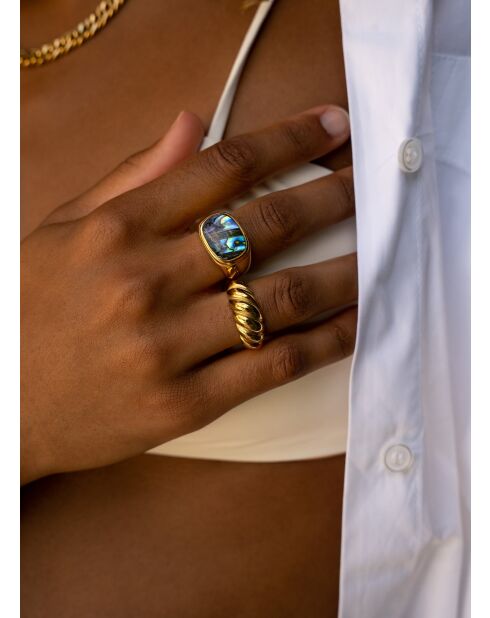Bague large Aquarius