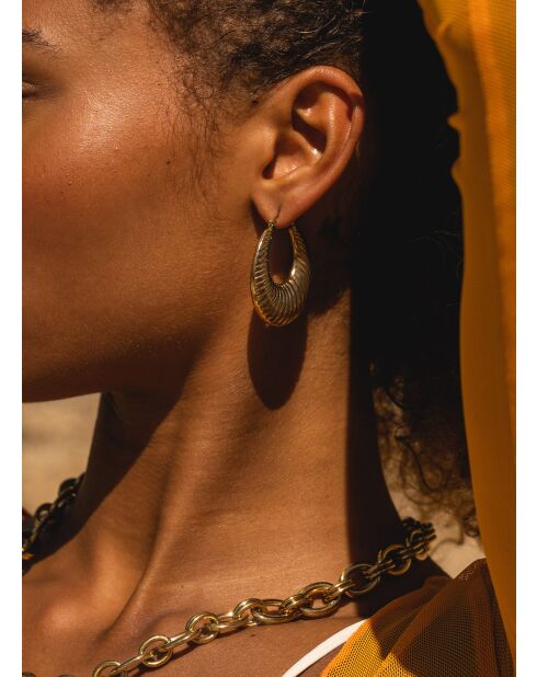 Pendientes Adib Hoop