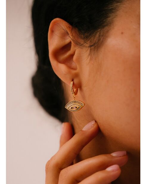 Horus gele minicreolen van zirkoniumoxide