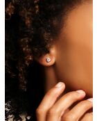 Astrid Purple Zirkoniumoxid-Ohrringe