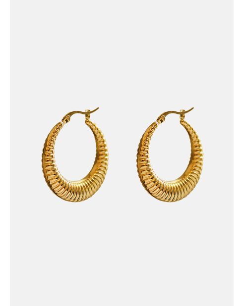 Pendientes Alga Hoop