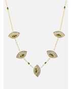 Cleopatra grüne Zirkonoxid-Halskette