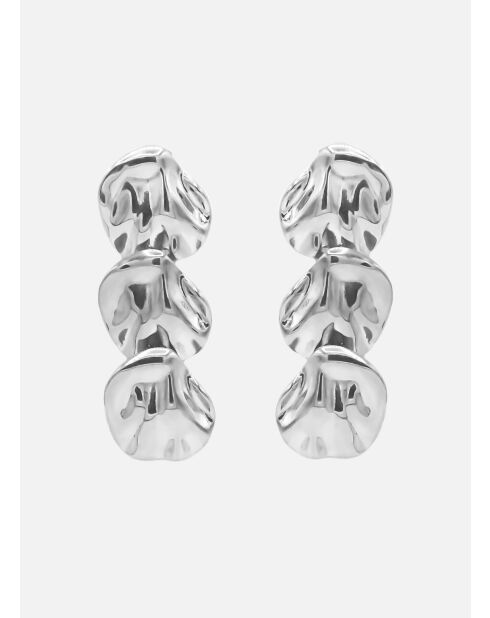 Oorbellen in zilver, juli 2024, Pine