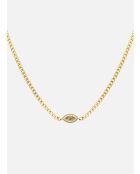 Neith ketting met gele zirkoniumoxide ketting