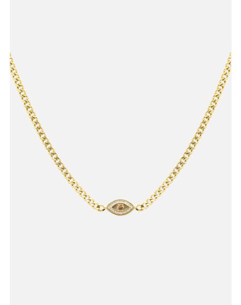 Neith ketting met gele zirkoniumoxide ketting