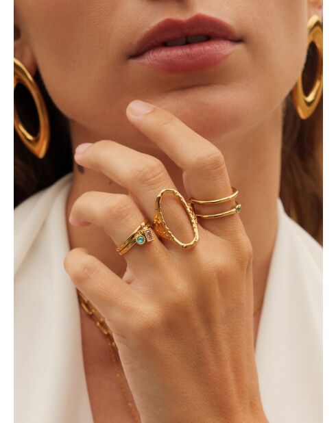 Bague Octobre 2023 dorée