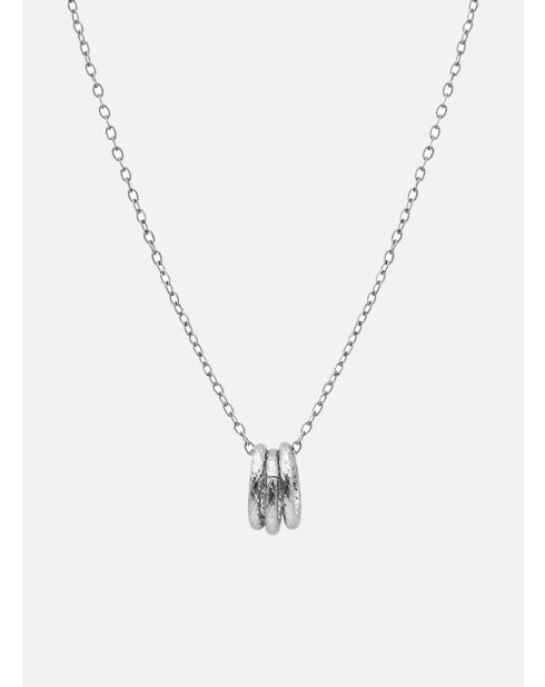 Collier Avril 2024 argenté