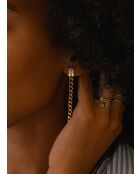 Boucles d'oreilles Novembre 2022 doré, Pin