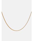 Collier chaîne Sigma doré