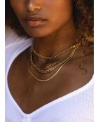 Collier chaîne Sigma doré