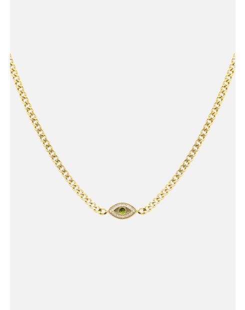 Groene ketting met zirkoniumoxide Neith ketting