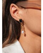 Boucles d'oreilles Octobre 2021 argenté , Pin