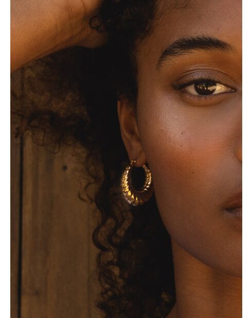 Pendientes de aro Giena