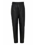Pantalon en cuir Lyra noisette