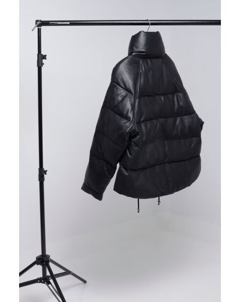 Misao zwarte leren jas