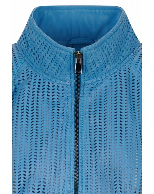 Cape en cuir Adelphia iris