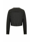 Salina zwarte leren jas