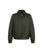 Veste en cuir Callisto émeraude