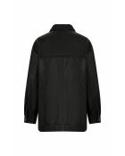 Zwarte leren jas Prissie