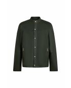 Veste en cuir Seleon émeraude