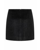 Zwarte leren rok van Mattea