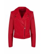 Lederjacke Australien mit Mohnsamen