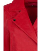 Lederjacke Australien mit Mohnsamen