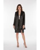 3/4 in pelle Patou nera