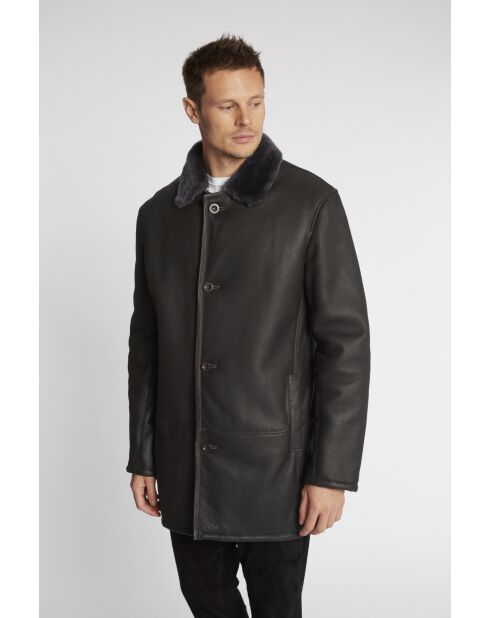 Abrigo Ludo antracita