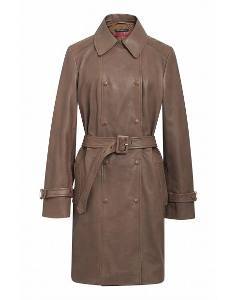 3/4 leer Rosalia cognac