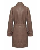 3/4 en cuir Rosalia cognac