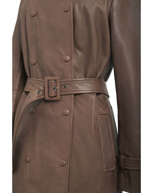 3/4 leer Rosalia cognac