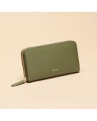 Compagnon en cuir Maya argile - 195 x 100 x 20 mm