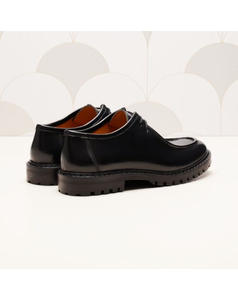 Derbies en cuir Gaby noirs