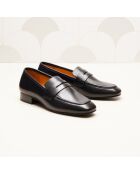 Mocassini Elise in pelle nera