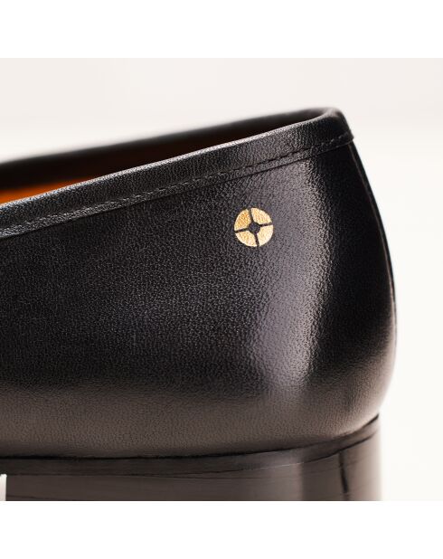 Mocassini Elise in pelle nera
