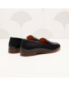 Mocassini Margaux in pelle nera