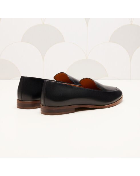 Mocassini Margaux in pelle nera