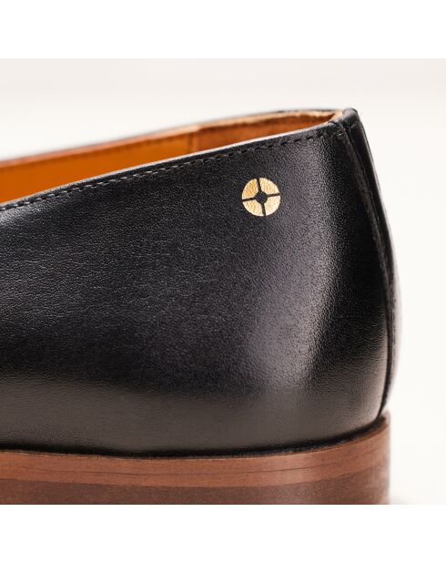 Mocassini Margaux in pelle nera