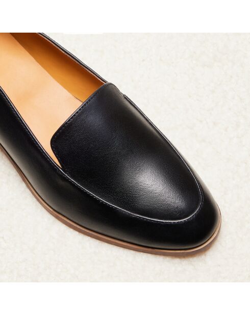 Mocassini Margaux in pelle nera