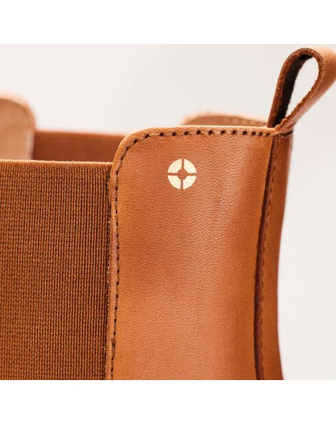 Chelsea en cuir Maia camel