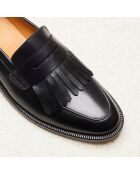 Mocassini Aude in pelle nera