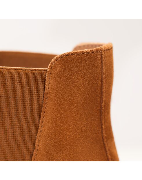 Chelsea suèdeleer Chloé camel